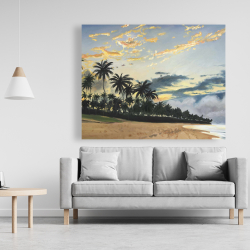 Canvas 48 x 60 - Tropical summer moments