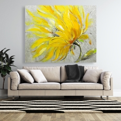 Canvas 48 x 60 - Yellow flower