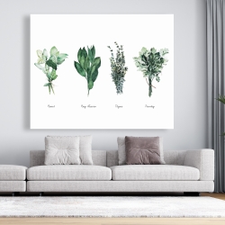 Toile 48 x 60 - Fine herbs