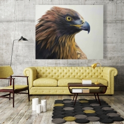 Canvas 48 x 60 - Brown-headed eagle