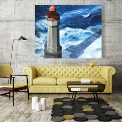 Canvas 48 x 60 - The headlight of jument