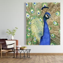 Toile 48 x 60 - Paon