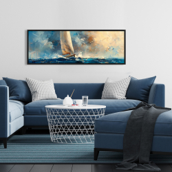 Encadré 16 x 48 - Petite vague