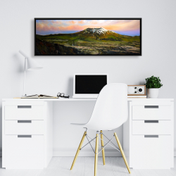 Encadré 16 x 48 - Vue montagneuse