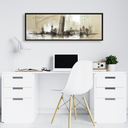 Encadré 16 x 48 - Esquisse de la tour de pise