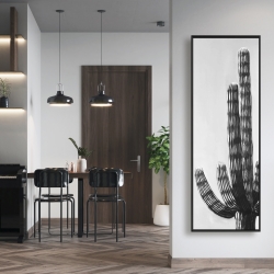 Encadré 16 x 48 - Cactus