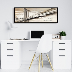 Encadré 16 x 48 - Pont de la ville
