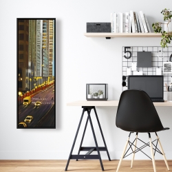 Framed 16 x 48 - New york city 9th street
