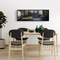 Framed 16 x 48 - In the city