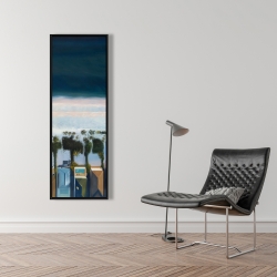 Encadré 16 x 48 - Vue d'oiseau de la plage