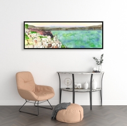 Encadré 16 x 48 - Paysage de la crète