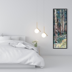 Encadré 16 x 48 - Bouleaux