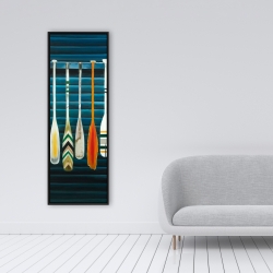 Framed 16 x 48 - Paddles