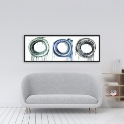 Encadré 16 x 48 - Trio de cercles