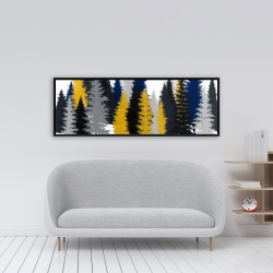 Framed 16 x 48 - Golden fir