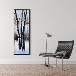 Encadré 16 x 48 - Arbres gelés