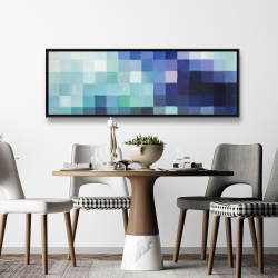 Encadré 20 x 60 - Paysage pixelisé