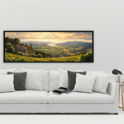 Encadré 20 x 60 - Crépuscule détendu