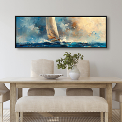Encadré 20 x 60 - Petite vague