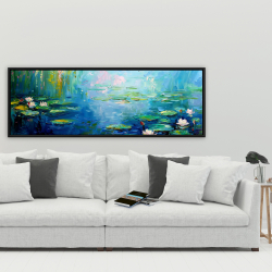 Encadré 20 x 60 - Nénuphar