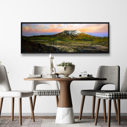 Encadré 20 x 60 - Vue montagneuse