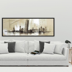 Encadré 20 x 60 - Esquisse de la tour de pise