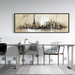 Encadré 20 x 60 - Esquisse de la tour eiffel
