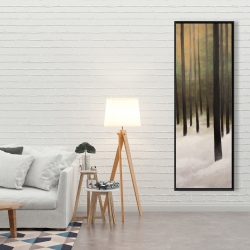 Framed 20 x 60 - Silent forest