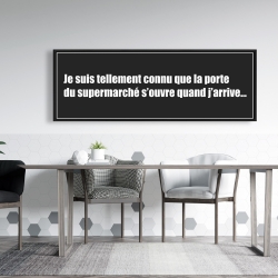 Encadré 20 x 60 - Populaire à l'épicerie