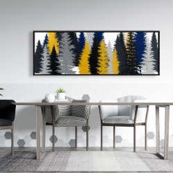 Framed 20 x 60 - Golden fir