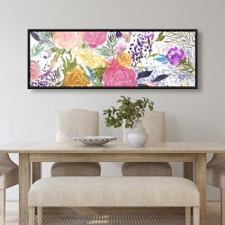 Framed 20 x 60 - Bundle of flowers