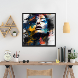 Encadré 24 x 24 - Beauté peinte