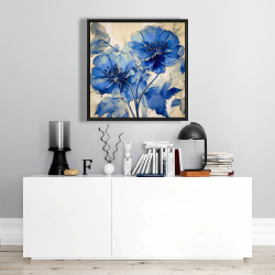 Encadré 24 x 24 - Fleurs marines
