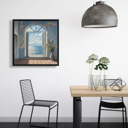 Framed 24 x 24 - The door
