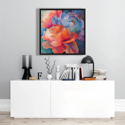 Framed 24 x 24 - Full of color