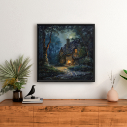 Framed 24 x 24 - Hidden shack