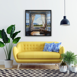 Framed 24 x 24 - The window