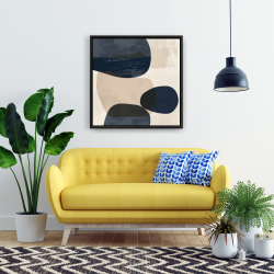 Framed 24 x 24 - Bubbles