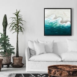 Framed 24 x 24 - Seaside