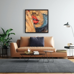 Encadré 24 x 24 - Plan rapproché d'une bouche