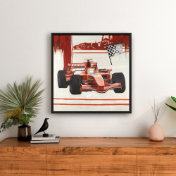 Encadré 24 x 24 - Voiture de formule 1