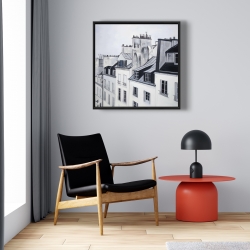 Framed 24 x 24 - Historical buildings