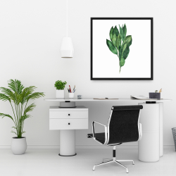 Encadré 24 x 24 - Bouquet de feuilles de laurier