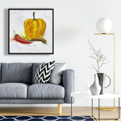 Encadré 24 x 24 - Piments