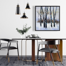 Encadré 24 x 24 - Arbres gelés