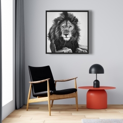 Encadré 24 x 24 - Le roi lion