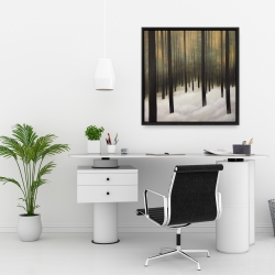 Framed 24 x 24 - Silent forest