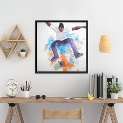 Framed 24 x 24 - Skater