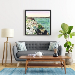 Encadré 24 x 24 - Paysage de la crète