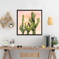 Encadré 24 x 24 - Cactus weberocereus